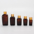 Made In China Superior Quality Glass Square 30ml Dropper Bottle